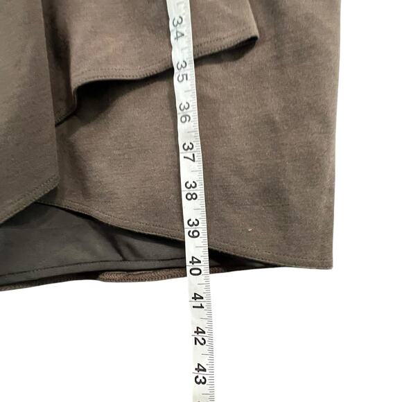 Kay Unger Dress Womens 10 Evening Collection V Neck 3/4 Sleeve Ruched Party NEW - Picture 10 of 16